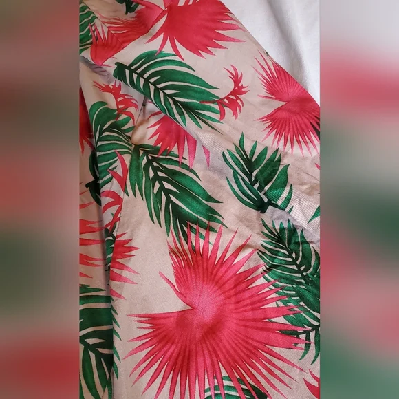 Tropical print dress size 10 - Picture 8 of 8